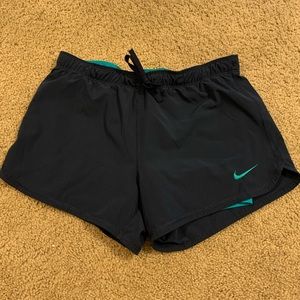 Navy Nike Dri-Fit Shorts with Built in Spandex